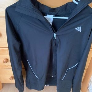 adidas zip up wind breaker